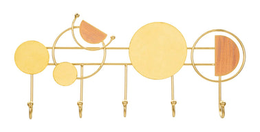 Garderobe Wednesday Gold Bunt – Hakenleiste Flur