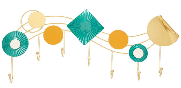 Garderobe Sunday Gold Bunt – Hakenleiste Flur