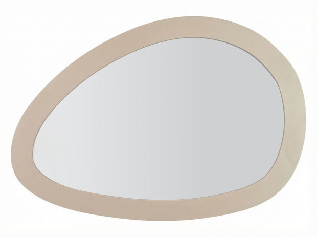 Wandspiegel Saturno Taupe Organisch – Spiegel Deko