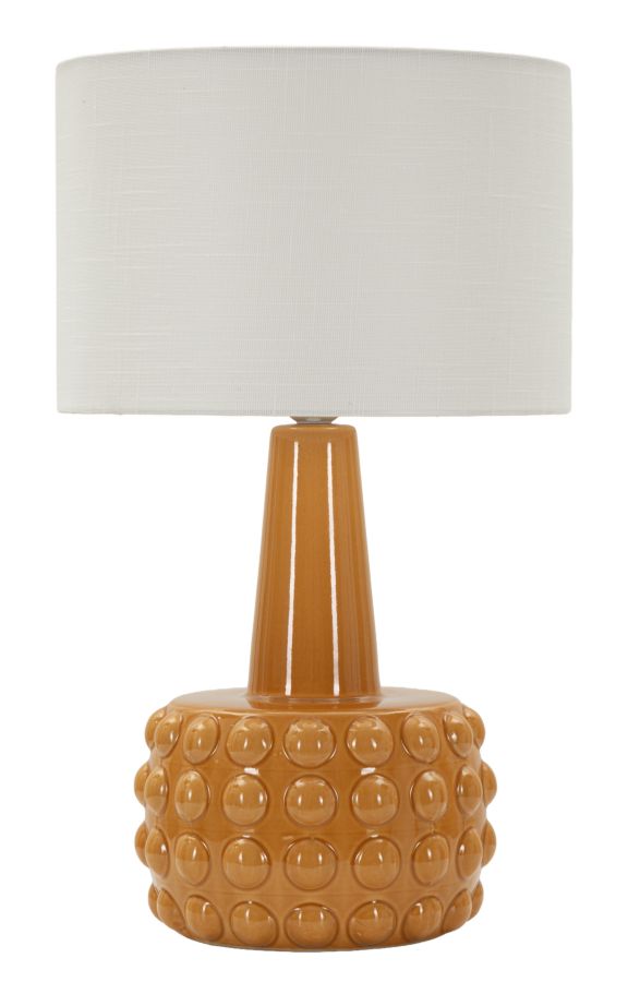Tischlampe Senfgelb 51,5 cm – Tischleuchte