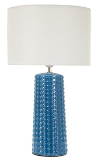 Tischlampe Blau 52 cm – Tischleuchte