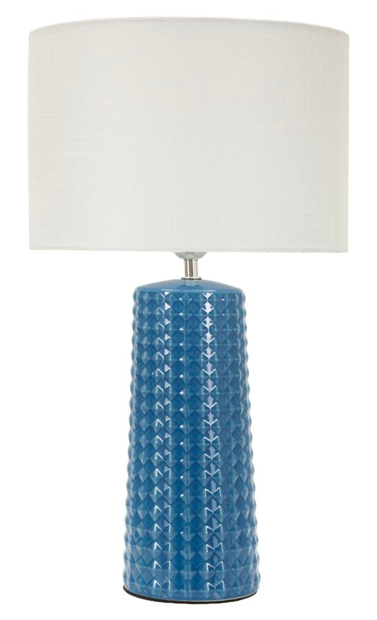 Tischlampe Blau 52 cm – Tischleuchte