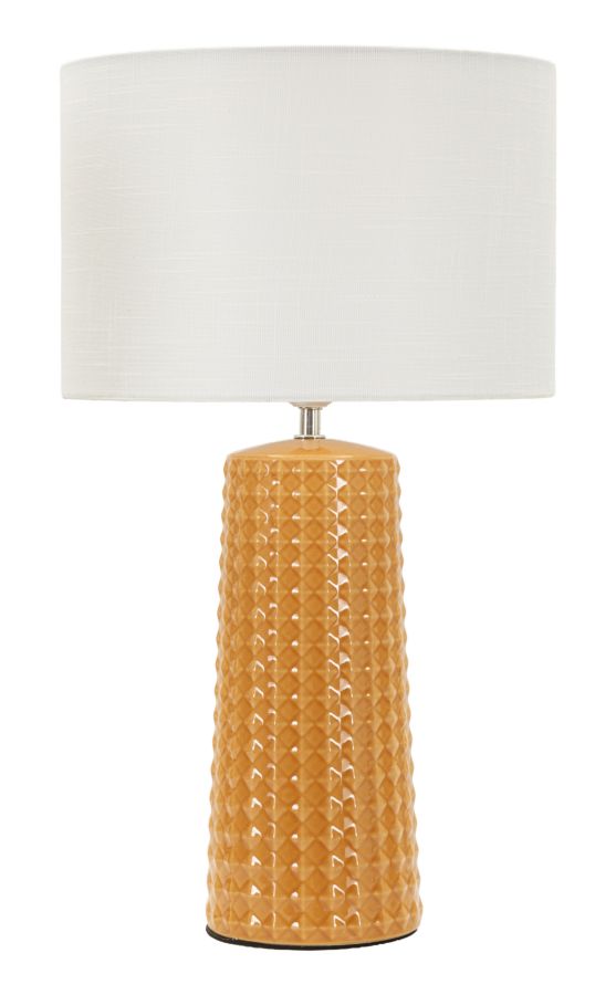 Tischlampe Senfgelb 52 cm – Tischleuchte