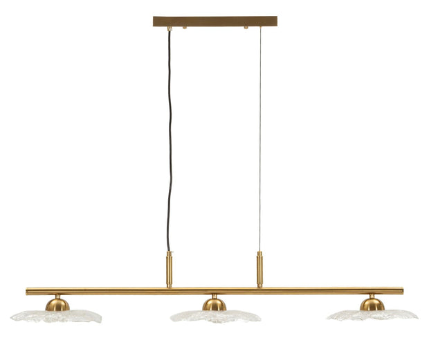 Deckenleuchte Transparent Gold 18 cm – Deckenlampe