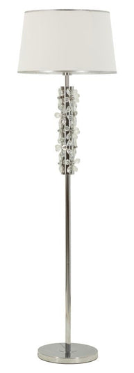 Stehlampe Silber 157 cm – Stehleuchte