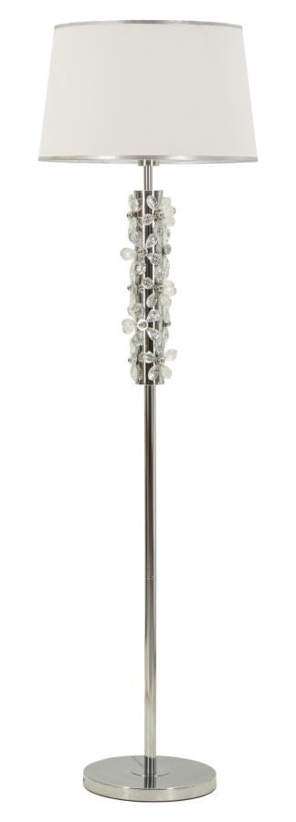 Stehlampe Silber 157 cm – Stehleuchte