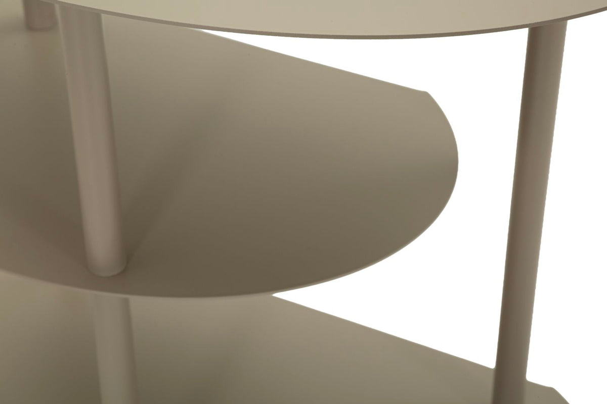 Beistelltisch Saturno Taupe – Couchtisch Deko