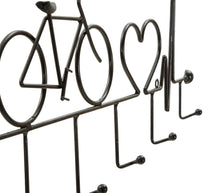 Garderobe Fahrrad Schwarz – Hakenleiste Flur