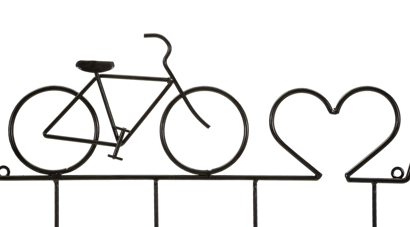 Garderobe Fahrrad Schwarz – Hakenleiste Flur