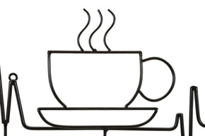 Garderobe Kaffeetasse Schwarz – Hakenleiste Flur