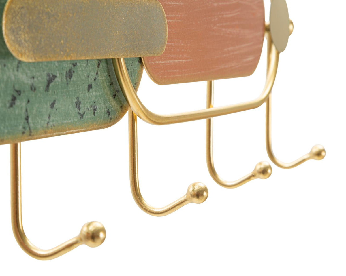 Garderobe Apollo Geometrisch Bunt – Hakenleiste Flur