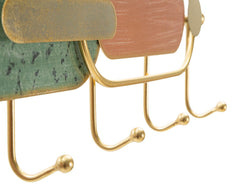 Garderobe Apollo Geometrisch Bunt – Hakenleiste Flur