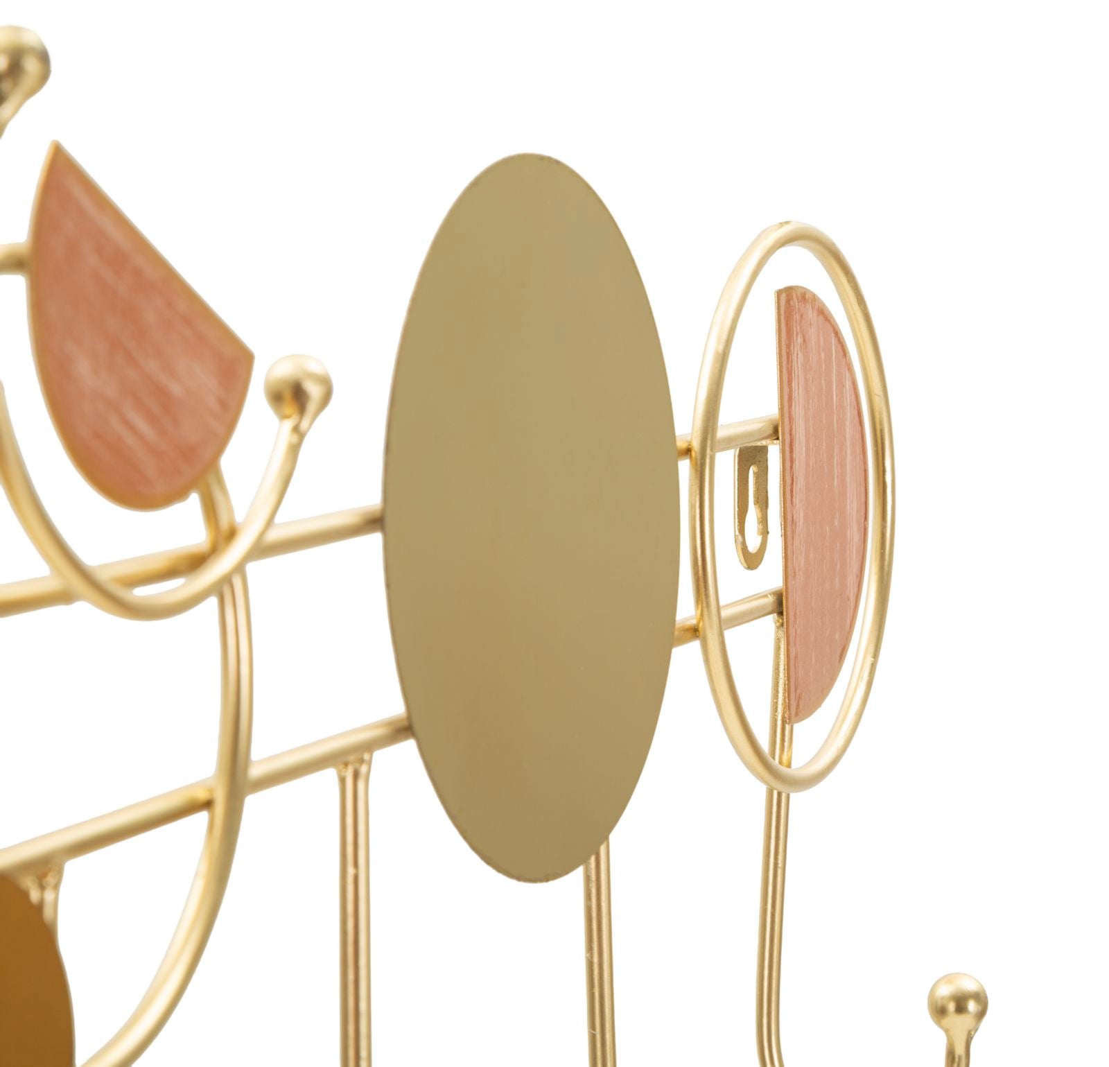 Garderobe Wednesday Gold Bunt – Hakenleiste Flur