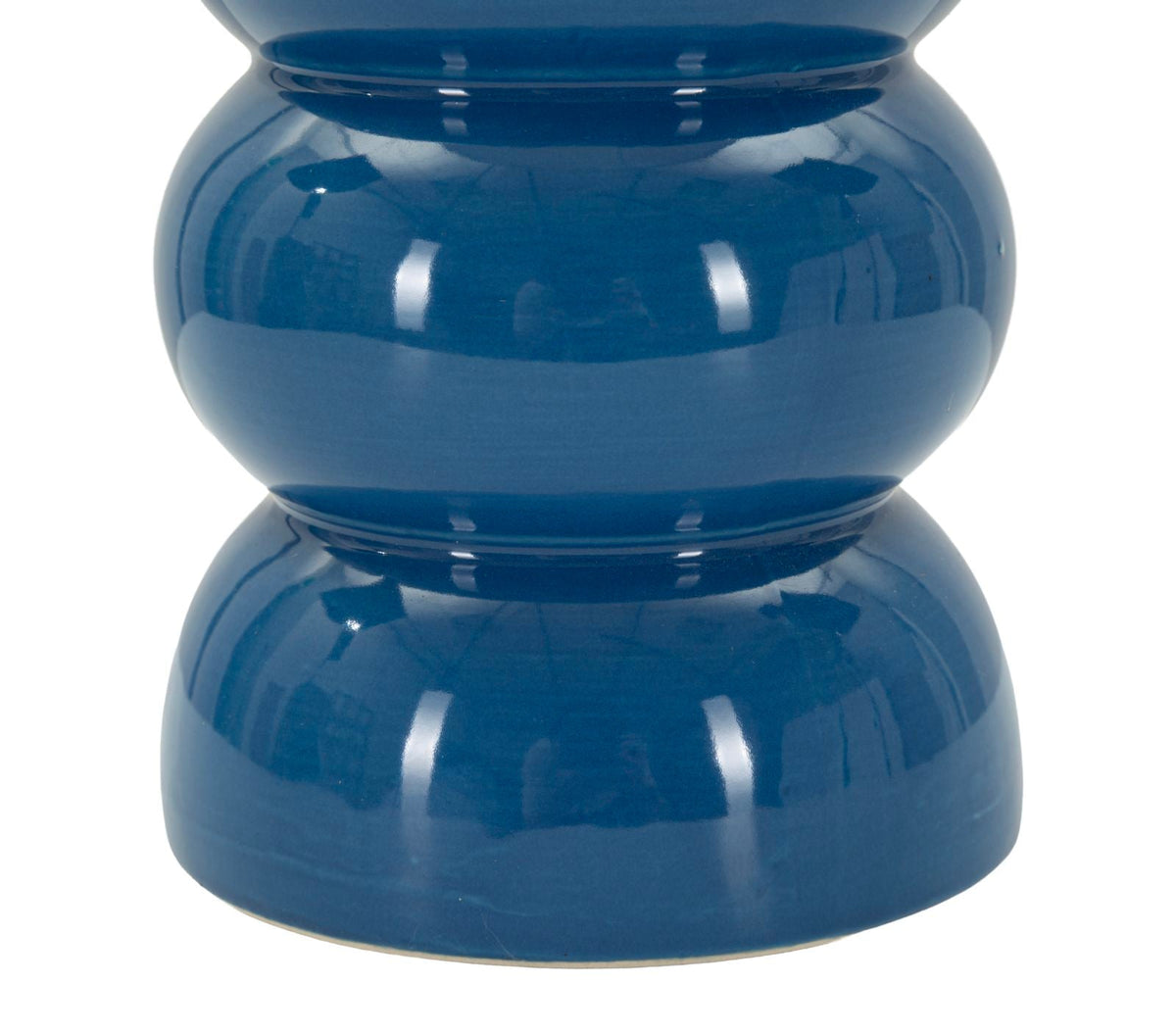 Tischlampe Blau Weiß 46 cm – Tischleuchte