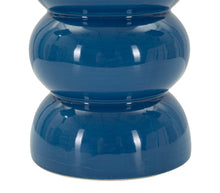 Tischlampe Blau Weiß 46 cm – Tischleuchte