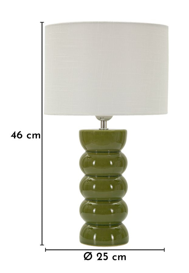 Tischlampe Grün 46 cm – Tischleuchte