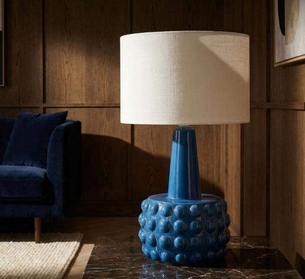 Tischlampe Blau 51,5 cm – Tischleuchte