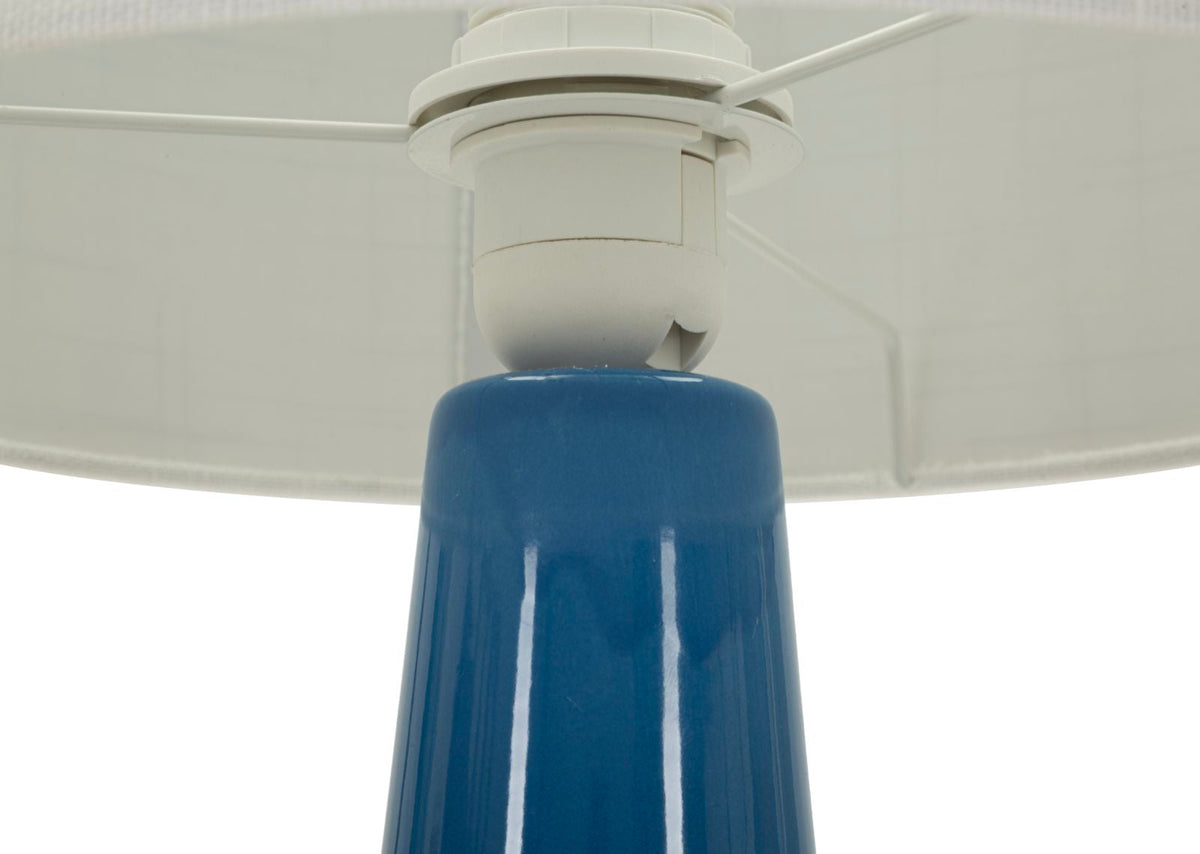 Tischlampe Blau 51,5 cm – Tischleuchte