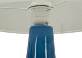 Tischlampe Blau 51,5 cm – Tischleuchte