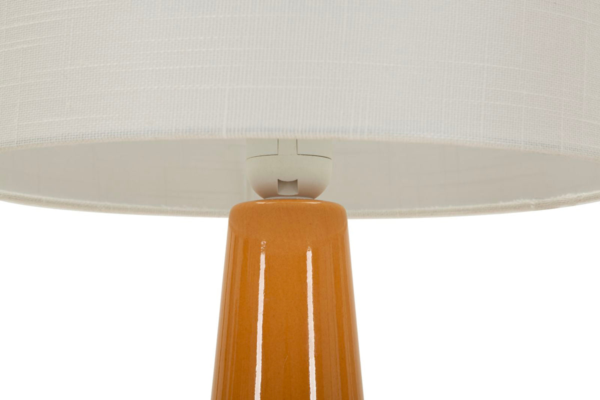 Tischlampe Senfgelb 51,5 cm – Tischleuchte