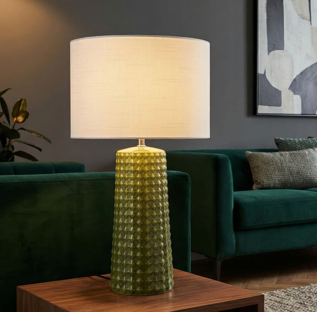 Tischlampe Grün 52 cm – Tischleuchte