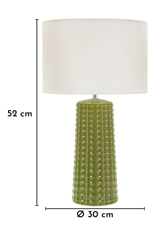 Tischlampe Grün 52 cm – Tischleuchte