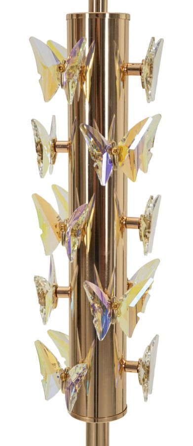Stehlampe Gold 157 cm – Stehleuchte