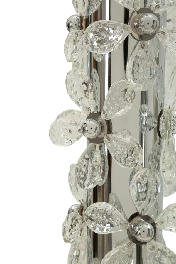 Stehlampe Silber 157 cm – Stehleuchte