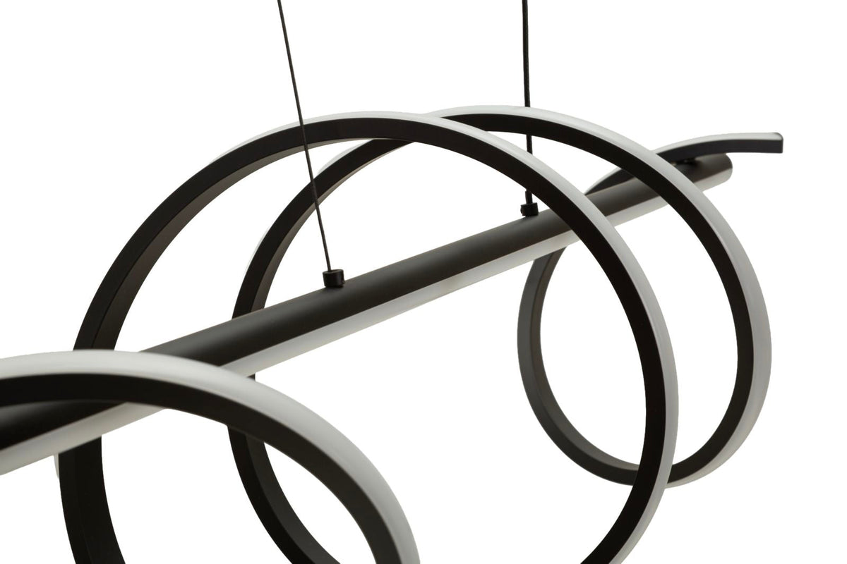 Deckenleuchte Schwarz Weiß 30 cm – Deckenlampe
