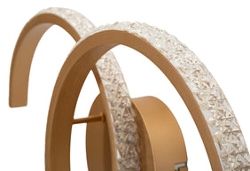 Wandleuchte C Gold Weiß 24 cm – Wandlampe