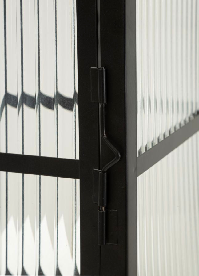 Laterne Andromeda Schwarz 50 cm – Windlicht