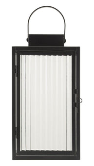 Laterne Simply Schwarz Metall Klein – Windlicht Deko