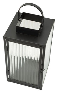 Laterne Simply Schwarz Metall Klein – Windlicht Deko