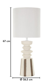 Tischlampe Bunt 67 cm – Tischleuchte