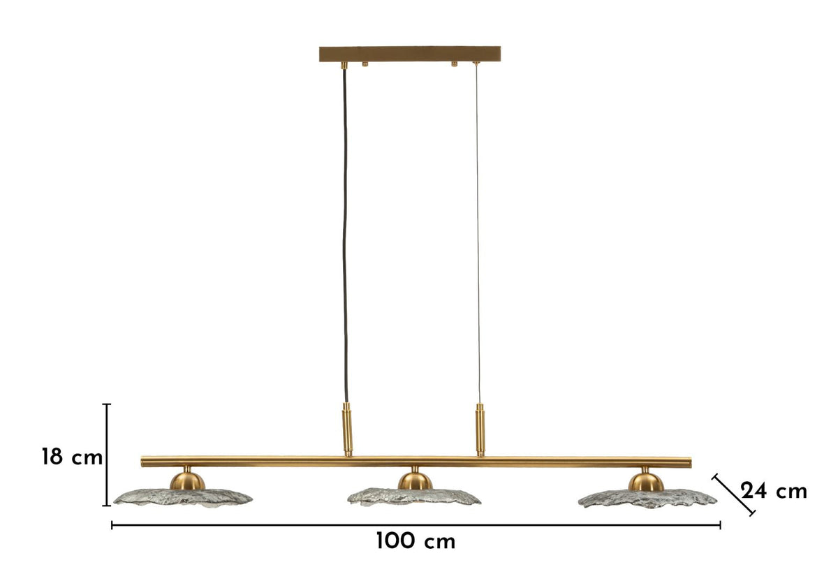 Deckenleuchte Grau 18 cm A – Deckenlampe