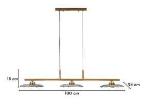 Deckenleuchte Grau 18 cm A – Deckenlampe
