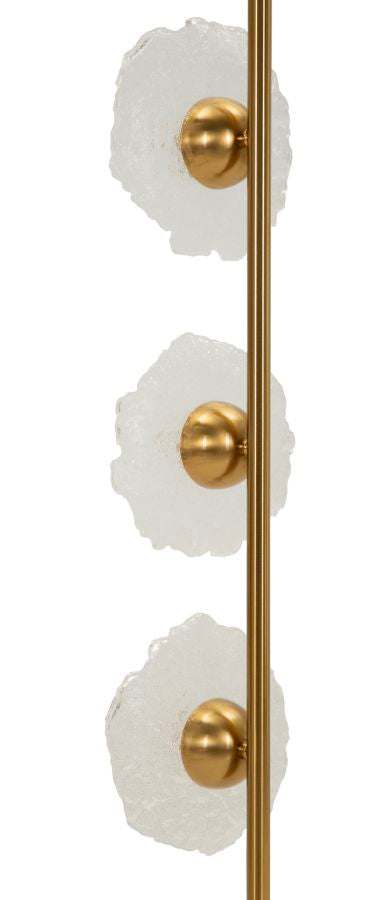 Deckenleuchte Transparent Gold 110 cm – Deckenlampe
