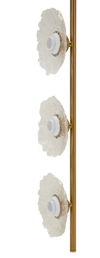 Deckenleuchte Transparent Gold 110 cm – Deckenlampe