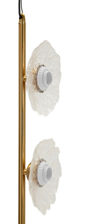 Deckenleuchte Transparent Gold 110 cm – Deckenlampe
