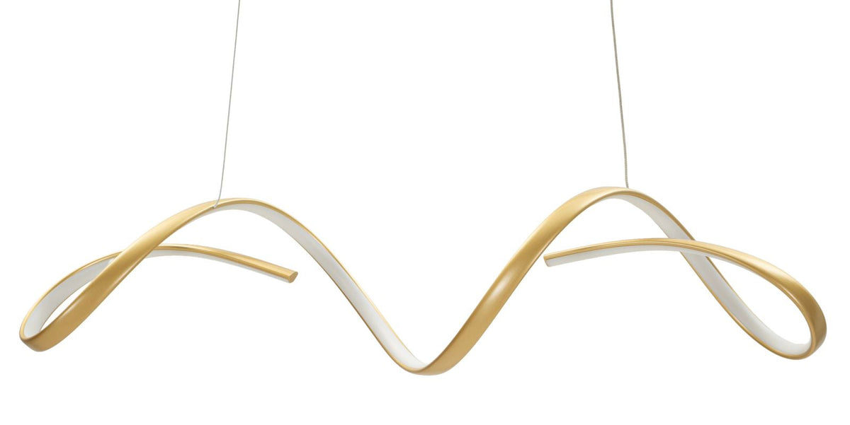 Deckenleuchte Gold 120 cm B – Deckenlampe