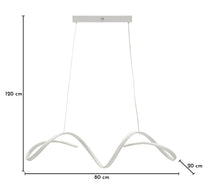 Deckenleuchte Weiß 120 cm B – Deckenlampe