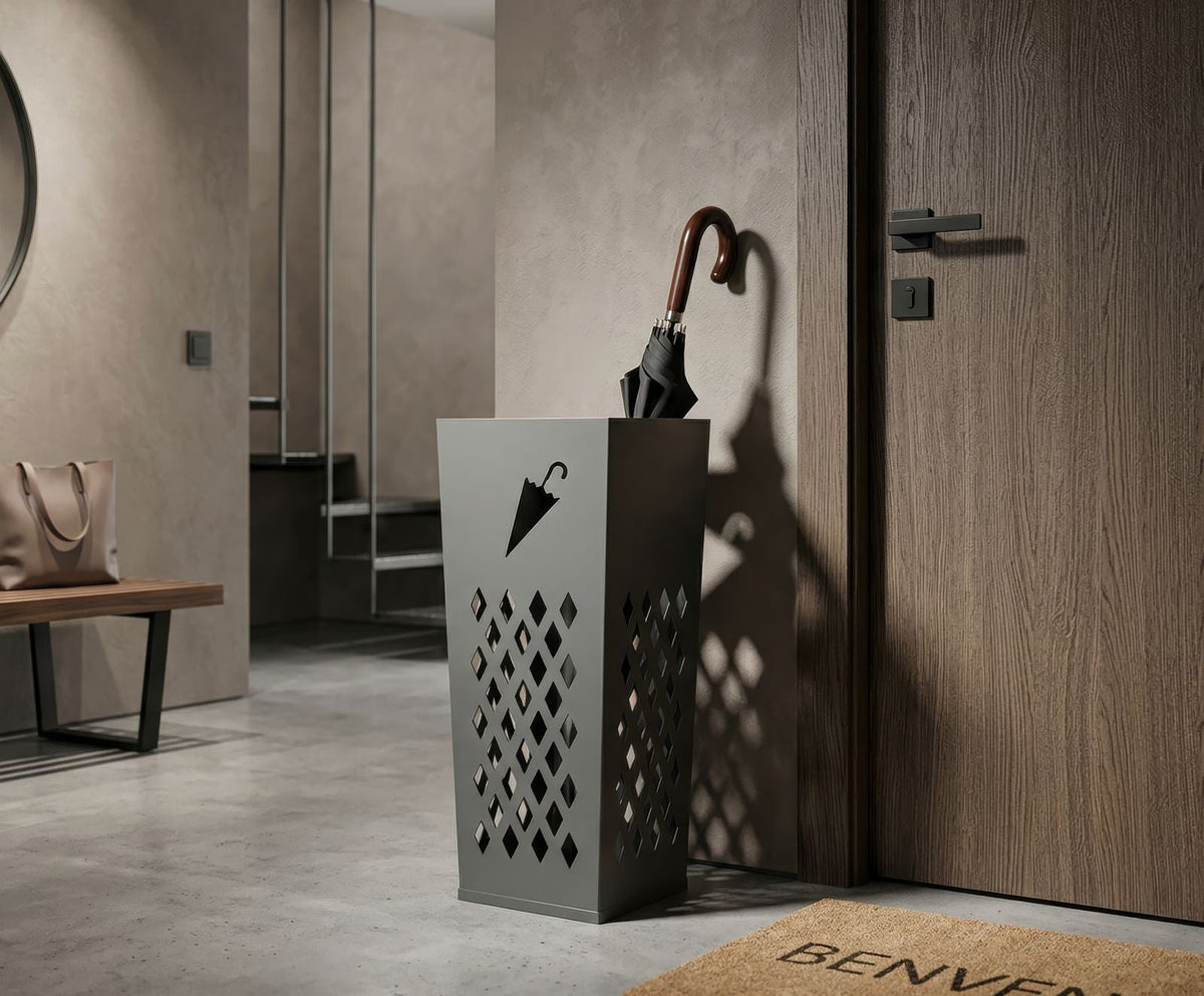 Schirmständer Grau 48 cm B – Schirmständer