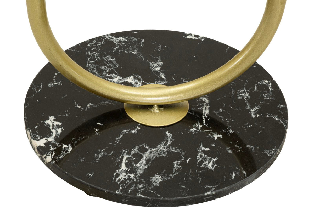 Kleiderständer Stand Gold Schwarz 175 cm – Garderobe