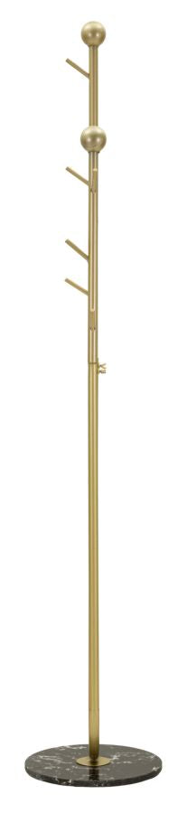 Kleiderständer Stand Gold Schwarz 175 cm – Garderobe