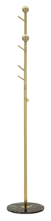 Kleiderständer Stand Gold Schwarz 175 cm – Garderobe