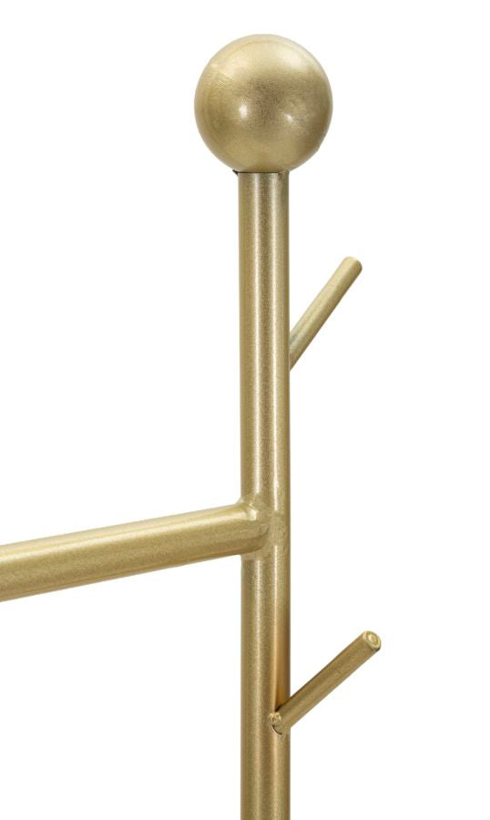 Kleiderständer Stand Gold Schwarz 175 cm – Garderobe