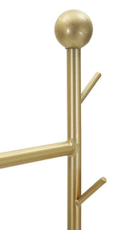 Kleiderständer Stand Gold Schwarz 175 cm – Garderobe