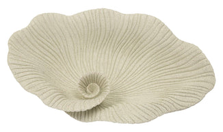 Dekotablett Blütenblätter Sand 8,5 cm – Schmuckschale