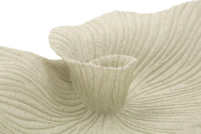Dekotablett Blütenblätter Sand 8,5 cm – Schmuckschale